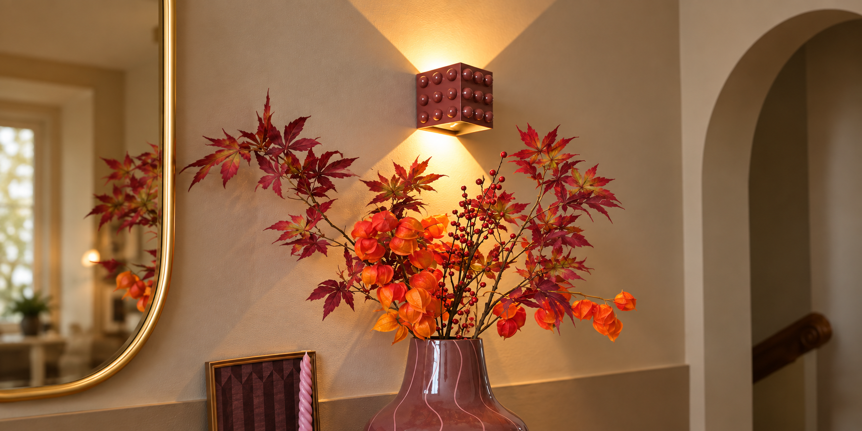 Zelf een statement wandlamp maken